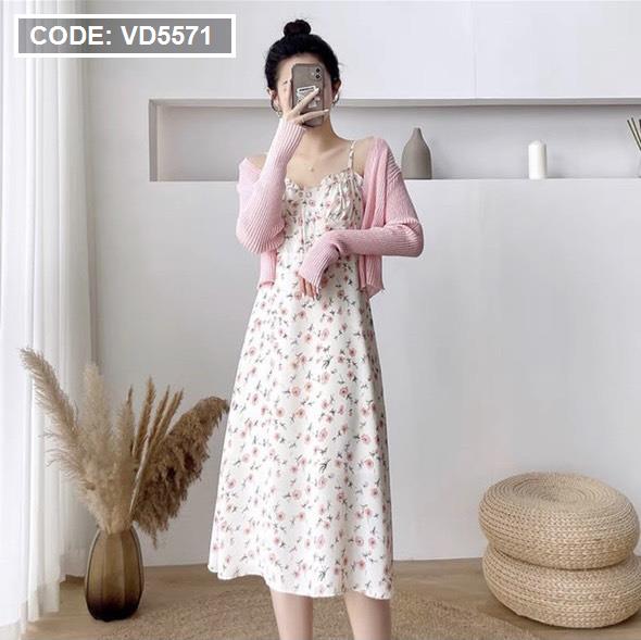 sét váy cúp ngực + áo khoác ngoài | Shopee Việt Nam