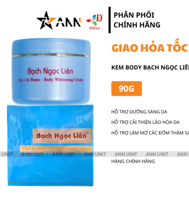 Kem Body Bạch Ngọc Liên Xanh 2 In 1 - 8936079450656