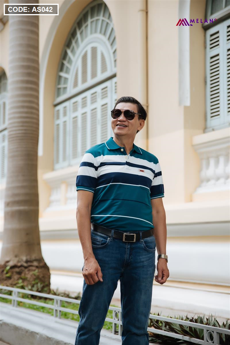 15824-z4111353593772-874e335fea8202494ad7a46c243659d8-5.png Áo Thun Sọc Nam Trung Niên Cổ Bẻ Có Túi - AS042