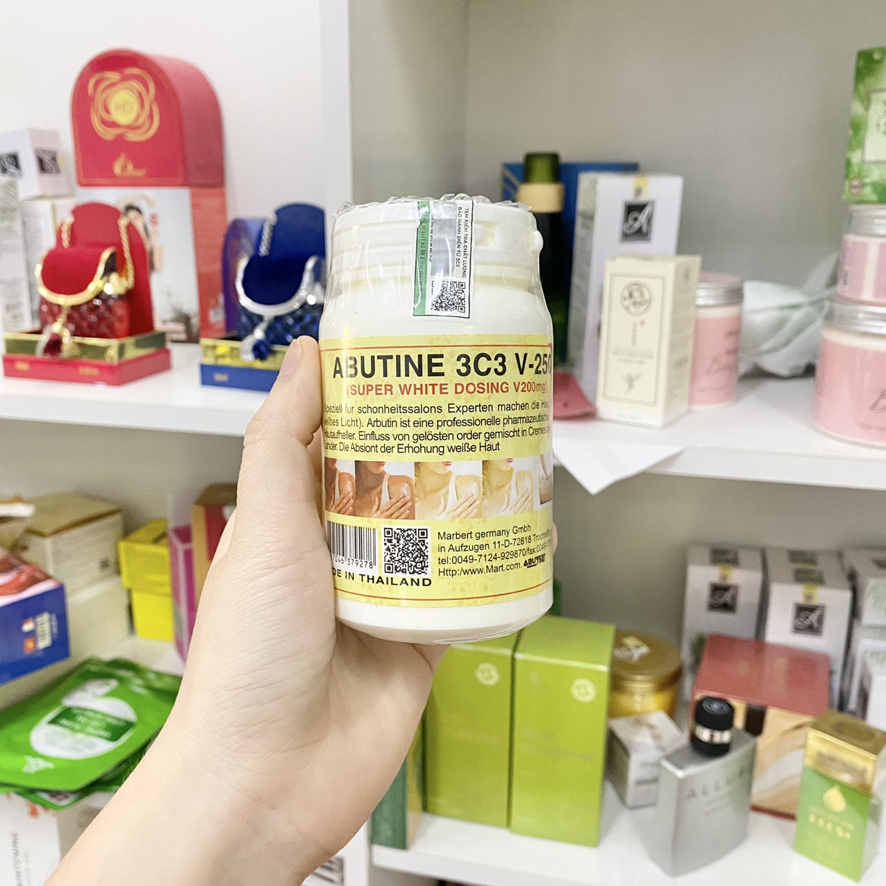 Kích Trắng Abutine 3C3 Phiên Bản V250 4 Kích Trắng Abutine 3C3 Phiên Bản V250