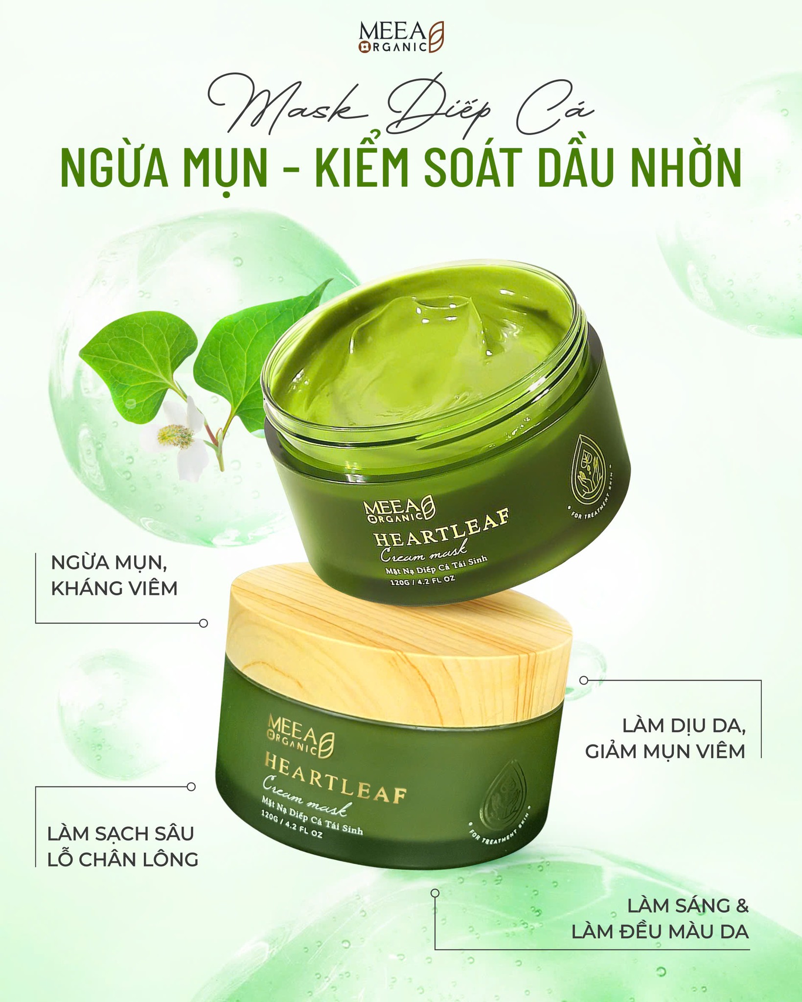Shop sỉ mặt Nạ Diếp Cá Tái Sinh MeeA Organic 16 Shop sỉ mặt Nạ Diếp Cá Tái Sinh MeeA Organic