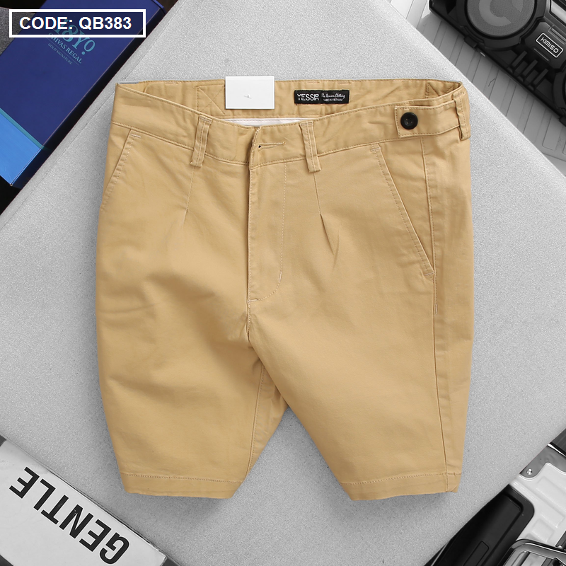 15869-z3108502463877-9723d236805351e481586de6346b7035-14.png Quần Short Kaki Co Giãn Phối Nút Cao Cấp (Có Size 36) - QB383