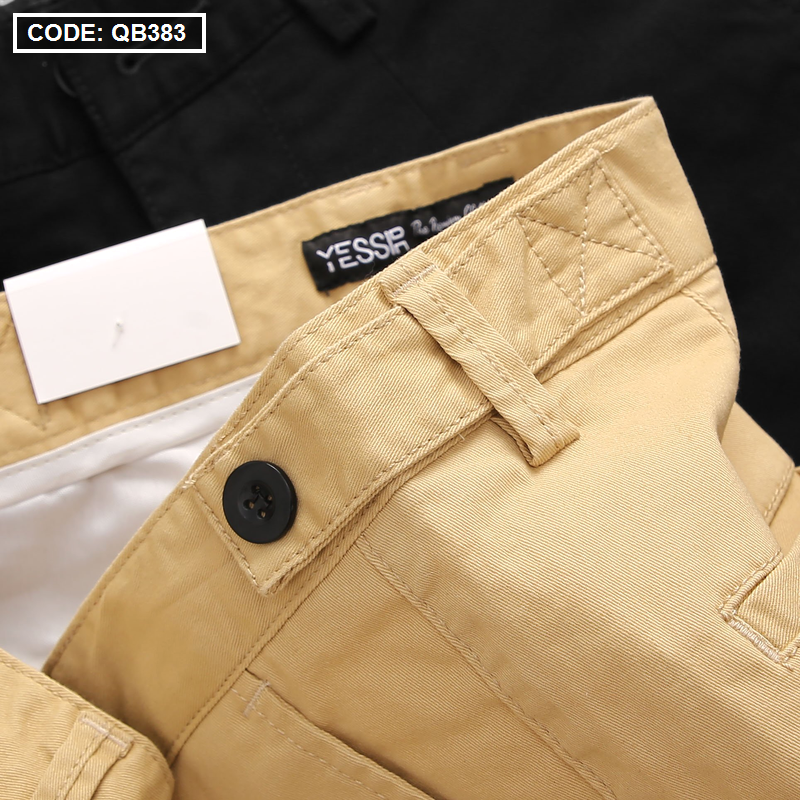 15869-z3108502482693-595adb37977d36aaa1ba84a5d773108c-14.png Quần Short Kaki Co Giãn Phối Nút Cao Cấp (Có Size 36) - QB383