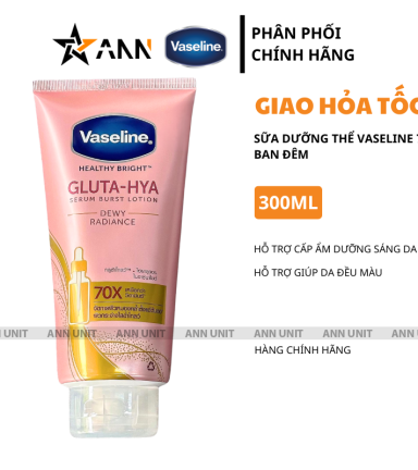 Sữa Dưỡng Thể Vaseline 70X Màu Hồng 330ml (Hàng nhập khẩu có tem phụ) - 8851932427722