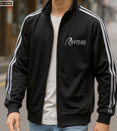 Áo Khoác Nam Tay Dài Cổ Trụ Thun Xi Giãn Rayman - AK067