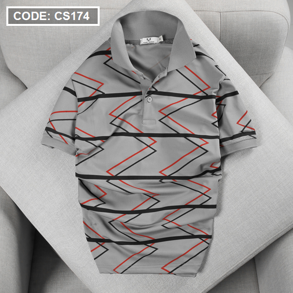 16482-1124525462-1d45b5e7350bfb55a21a157-6.png Áo Thun Nam Cá Sấu Cổ Bẻ Tay Ngắn Zic Zac - CS174