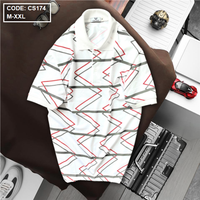 16482-c4148f28b0b57eeb27a4161-6.png Áo Thun Nam Cá Sấu Cổ Bẻ Tay Ngắn Zic Zac - CS174