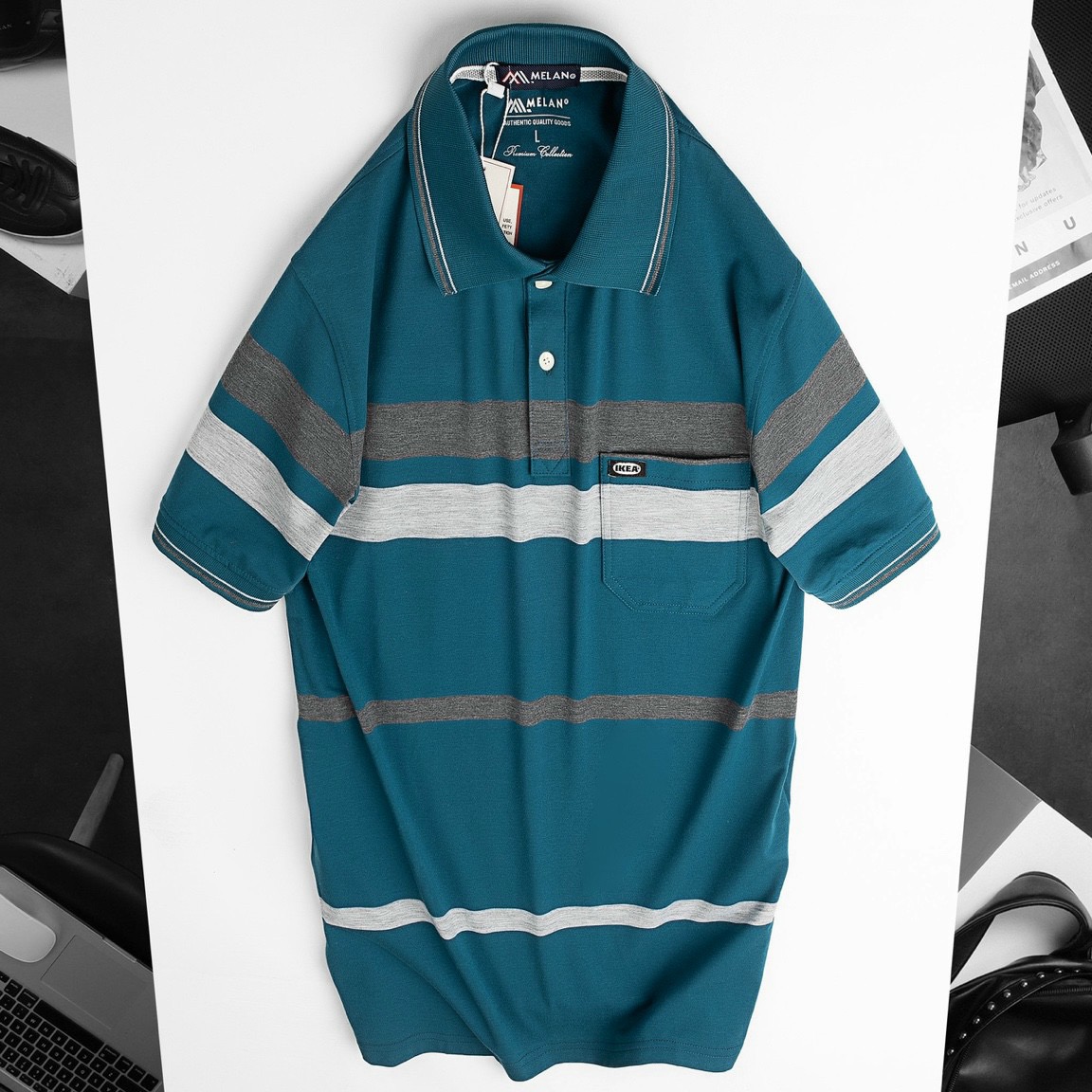 16532-14abe37c-c171-4750-bf12-1402315891c2.jpg Áo Thun Sọc Nam Trung Niên Cổ Bẻ Có Túi - AS047