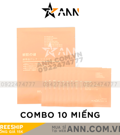 10 Miếng Mặt Nạ Nhau Thai Cừu Rwine Beauty( Tách Lẻ 10 miếng) - 4570053090229
