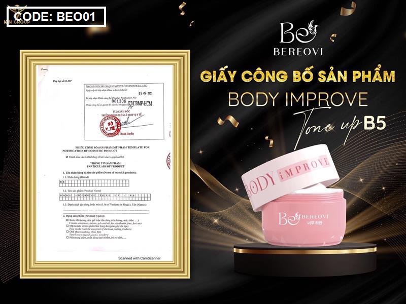 Nơi lấy sỉ kem Body Thu Thủy Improve Be Bereovi 10 Nơi lấy sỉ kem Body Thu Thủy Improve Be Bereovi
