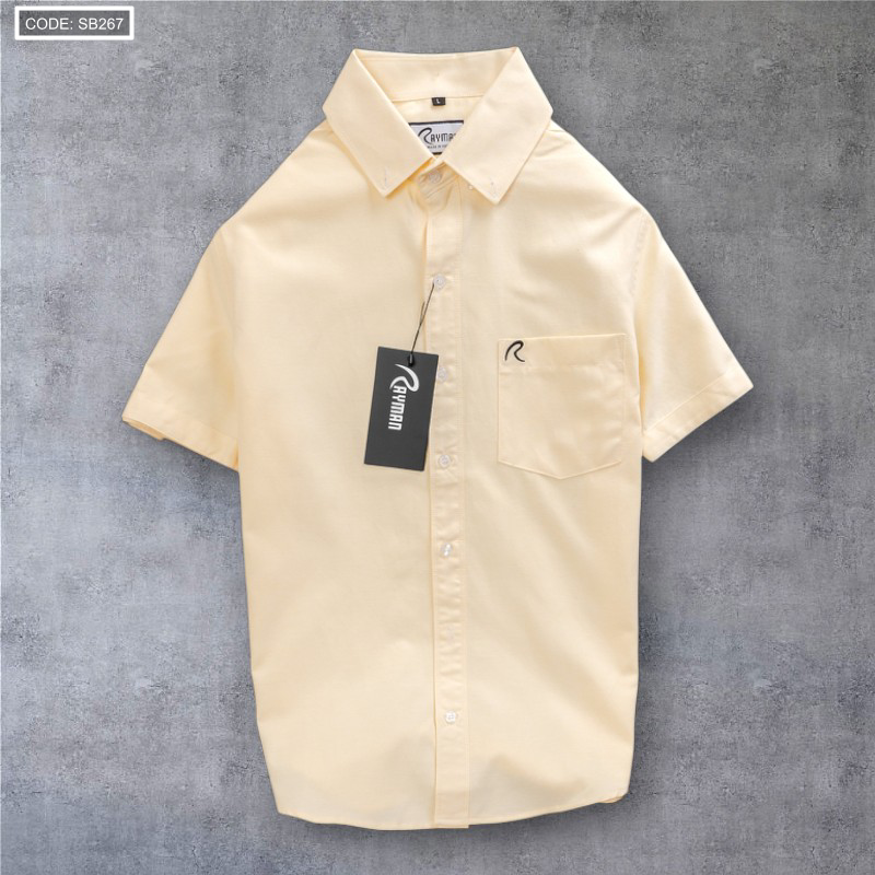 16875_16875-0312088746-z3483550266569-2fce49bb203a6df54091755eb5197b5f-1-photoroom-photoroom_20251020011010-4.png Áo Sơ Mi Nam Oxford Tay Ngắn Có Túi Rayman Rurumen( Có size 3x) - SB267