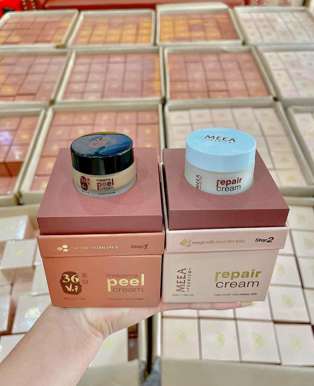 16926-285866429-3364067470490297-6703172610443375009-n-1.jpg Combo Peel Da Tảo Sâm Đông Y 36 Vị + Kem Phục Hồi Da Ha 36 Vị MeeA Origin - COMBO01