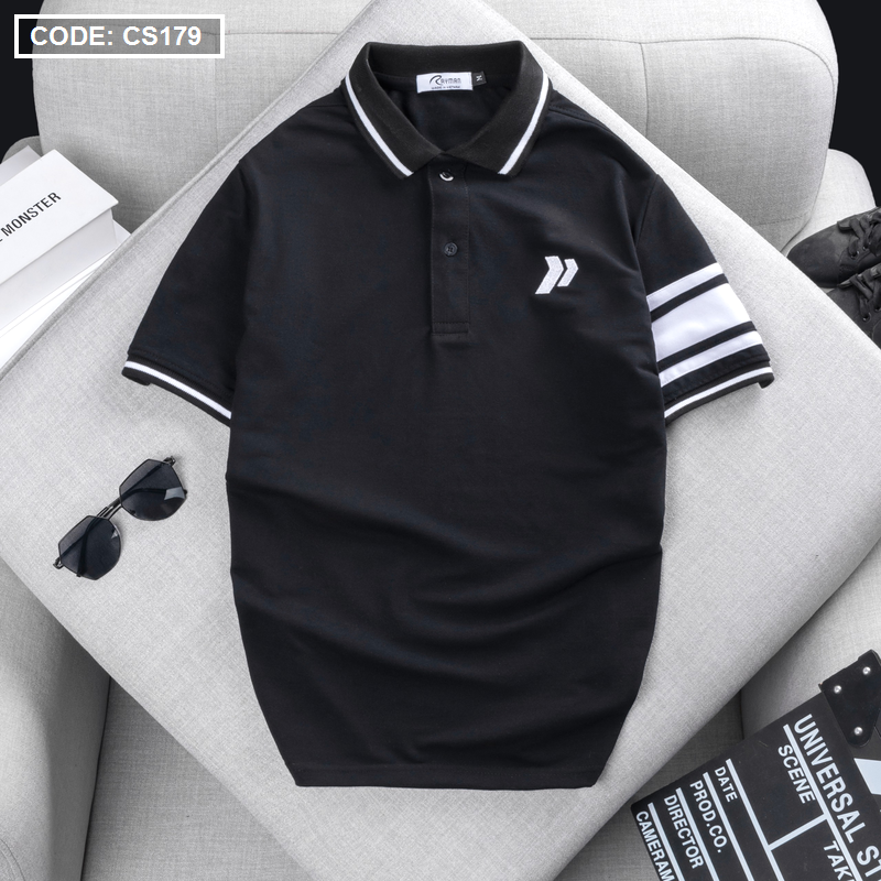 16927-0408385085-z3498590135602-725434638f26dd2bbd85501b08078780-3.png Áo Thun Nam Có Cổ Cá Sấu Đốm Thêu Logo (Có Size 3XL) - CS179