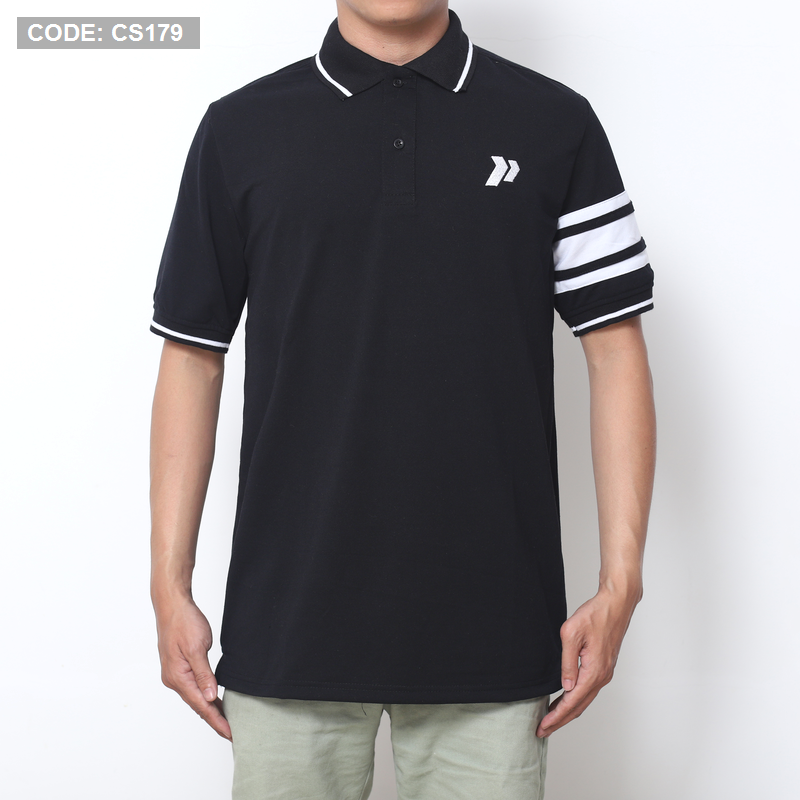 16927-img-3646.png Áo Thun Nam Có Cổ Cá Sấu Đốm Thêu Logo (Có Size 3XL) - CS179