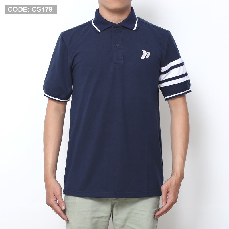 16927-img-3648.png Áo Thun Nam Có Cổ Cá Sấu Đốm Thêu Logo (Có Size 3XL) - CS179