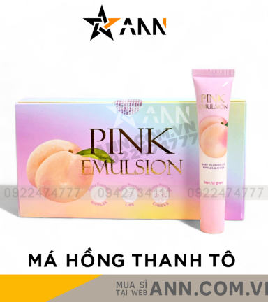 Kem Dưỡng Má Hồng Thanh Tô Cosmetics Pink Emulsion - MAHONG01