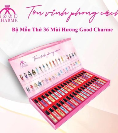 Bộ Mẫu Thử Nước Hoa 36 Hương Thơm Good Charme Chính Hãng - 8936194692030