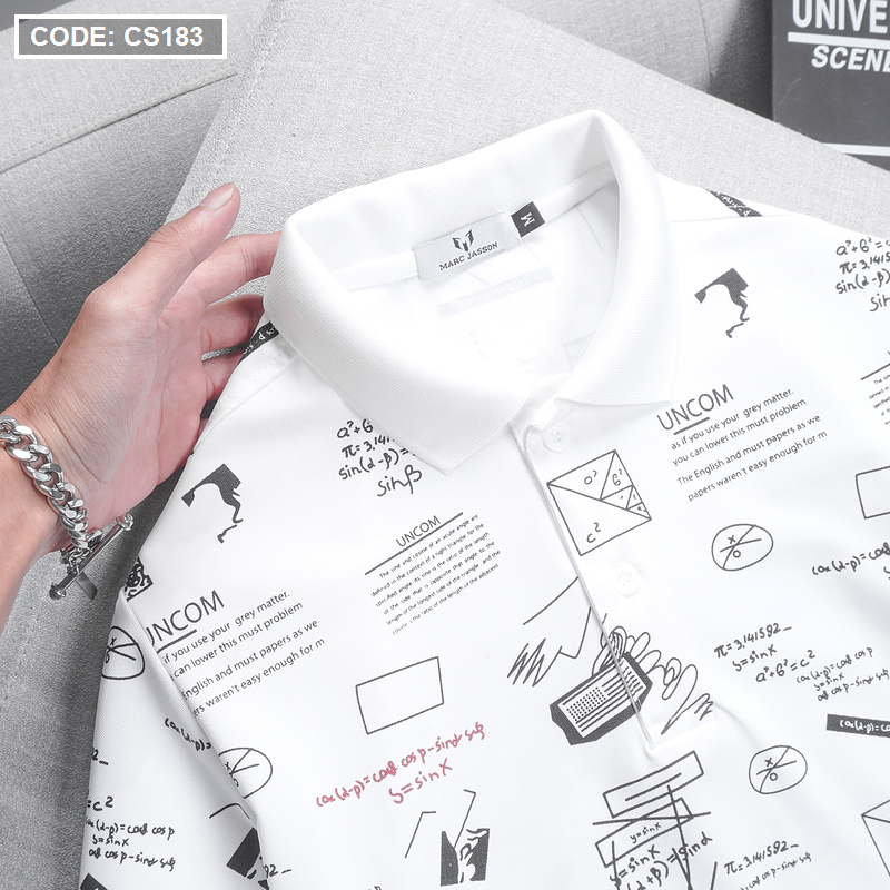 17445-z3652463213041-b383440563607278acd2185dcb82a4b2-5.png Áo Thun Nam Cổ Bẻ In Hình Họa Tiết (Có Size 3XL) - CS183