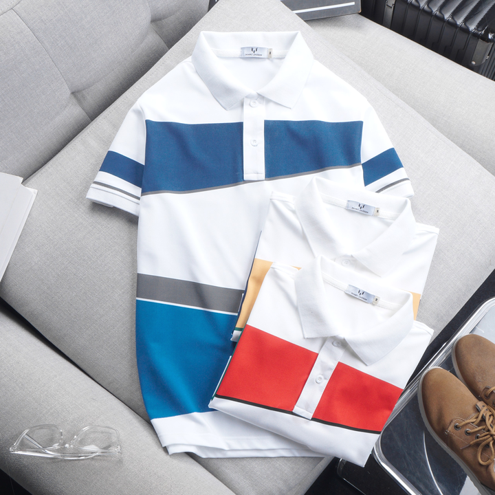 17491-z3666366100874-863398482eebff974e243bbd699b3c52-2.png Áo Thun Polo Nam Cá Sấu Poly Phối Kẻ Sọc Màu (Có Size 3XL) - CS185