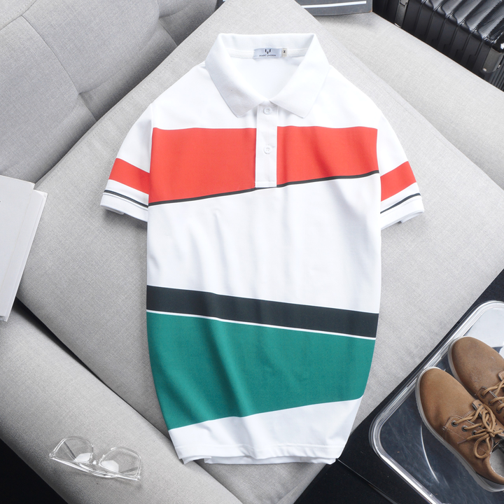 17491-z3666366105668-7cd29b0db54c9394c31d285a4434a7c3-2.png Áo Thun Polo Nam Cá Sấu Poly Phối Kẻ Sọc Màu (Có Size 3XL) - CS185