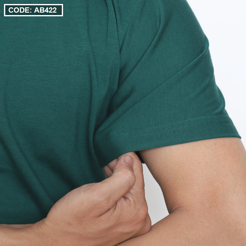 17568-img-3631-4.png Áo Thun Nam Cổ Tròn Tay Ngắn Màu Trơn Đơn Giản (Có Size 3XL) - AB422