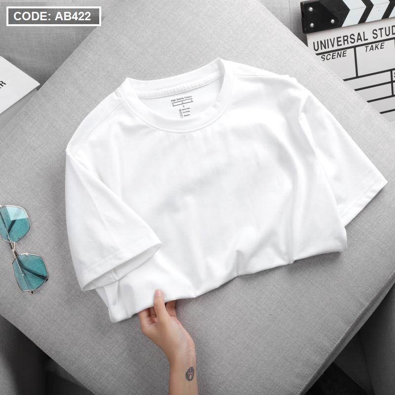 17568-z3700217716837-032101d219944e8100ae6feffb5f314a-8.jpg Áo Thun Nam Cổ Tròn Tay Ngắn Màu Trơn Đơn Giản (Có Size 3XL) - AB422