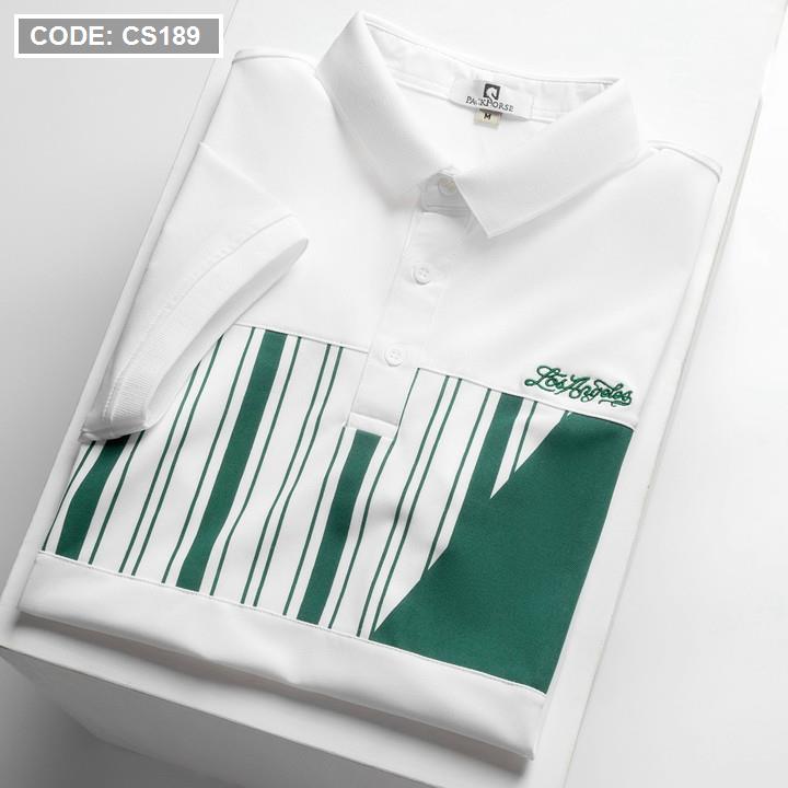 17569-z3700681293962-c58f5bc9b4dd14d40b3908bae80b7579-3.jpg Áo Thun Nam Có Cổ Phối Họa Tiết Sọc Ngang Cá Sấu Poly (Có Size 3XL) - CS189