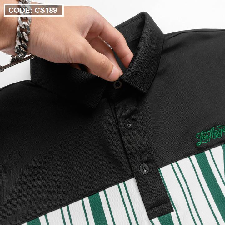 17569-z3700681305980-46100c6c209a4902ba32798dc51c8dc1-3.jpg Áo Thun Nam Có Cổ Phối Họa Tiết Sọc Ngang Cá Sấu Poly (Có Size 3XL) - CS189