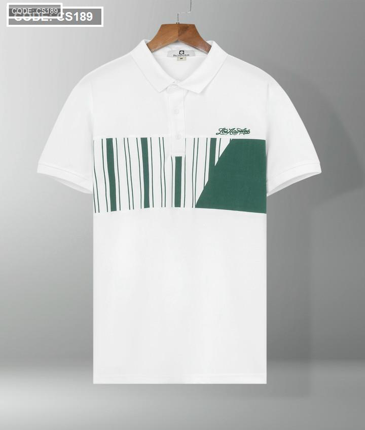 Áo Thun Nam Có Cổ Phối Họa Tiết Sọc Ngang Cá Sấu Poly (Có Size 3XL) 10 Áo Thun Nam Có Cổ Phối Họa Tiết Sọc Ngang Cá Sấu Poly (Có Size 3XL)