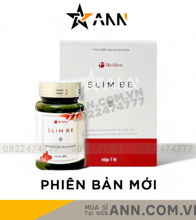 Giảm Cân Slim Be BeAlive Phiên Bản Hộp 30 viên - 8938660205003