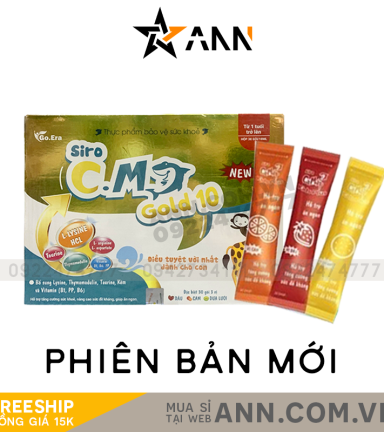 Siro Cá Mập C.M Gold 10 Công Ty Go Era - 8938542700060