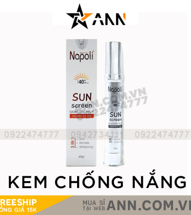 Kem Chống Nắng Napoli Sunscreen Hải Âu Việt - 8936106220375