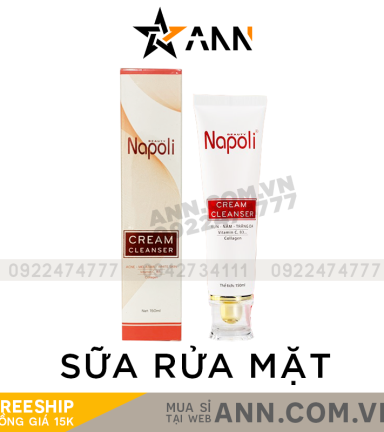 Sữa Rửa Mặt Napoli Cream Cleanser Hải Âu Việt - 8936106221112