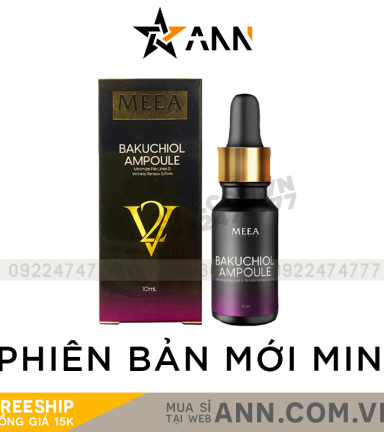 Serum Tinh Chất Bakuchiol Ampoule V2 Meea Origin Mini 10ml - 8938534672160