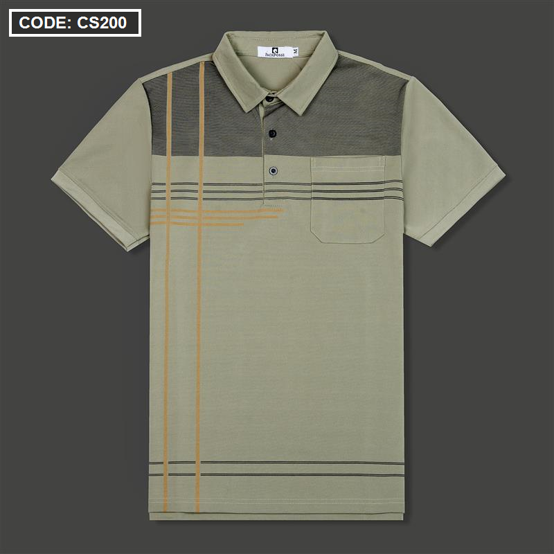 18841-1037145843-z4178316637822-6164b9cc1812ae050710899d3f211261-9.png Áo Thun Nam Cổ Bẻ Sọc Nhuyễn Phối Túi (Có Size 3x) - CS200