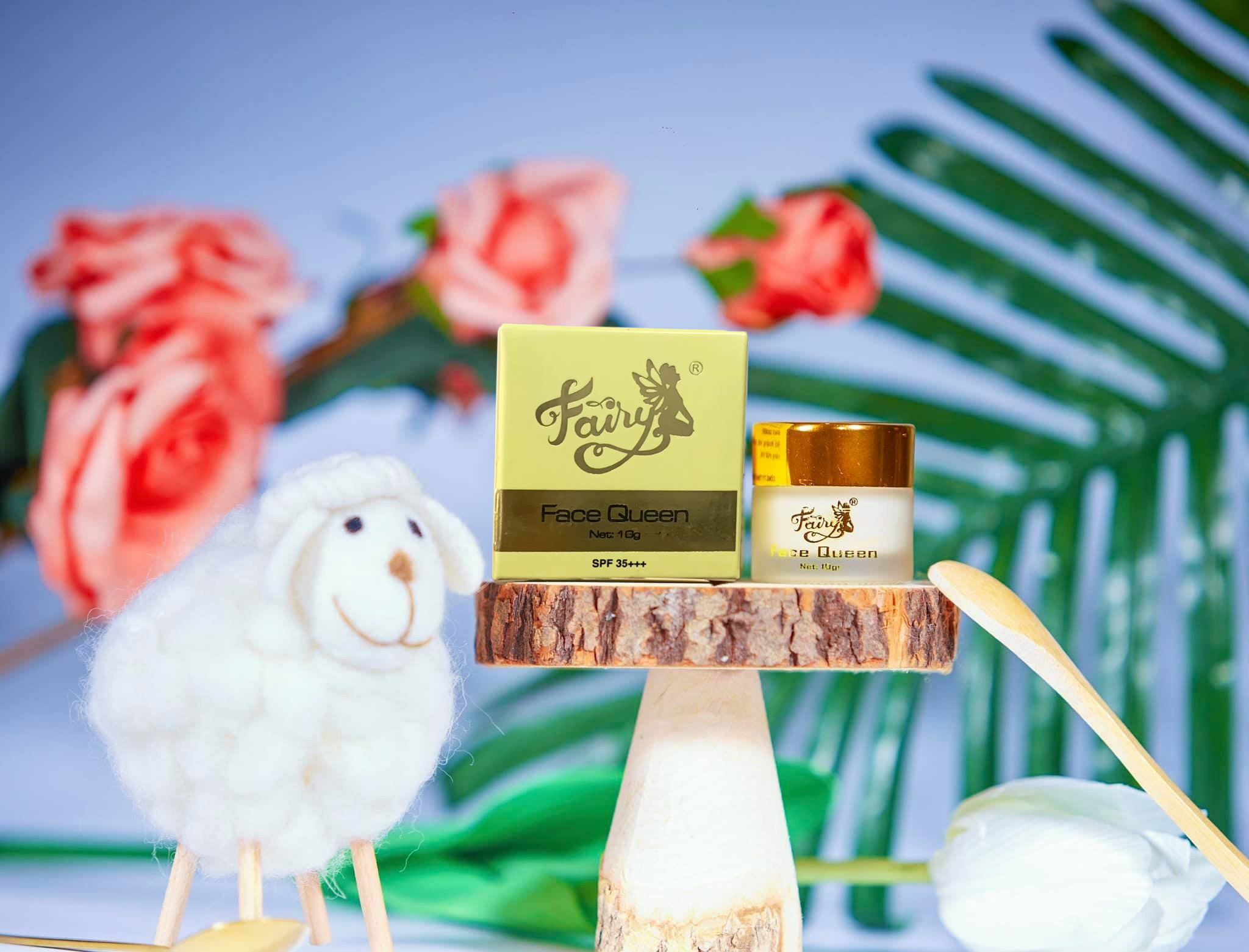 Chỗ sỉ kem Face Queen Dưỡng Trắng Da Mặt Cao Cấp Fairy Cosmetics Phiên Bản Mini 10gr 8 Chỗ sỉ kem Face Queen Dưỡng Trắng Da Mặt Cao Cấp Fairy Cosmetics Phiên Bản Mini 10gr