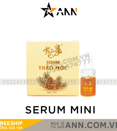 Serum Thảo Mộc Fairy Cosmetics Mini 7ml Dưỡng Trắng Căng Bóng Da - 8936115870332