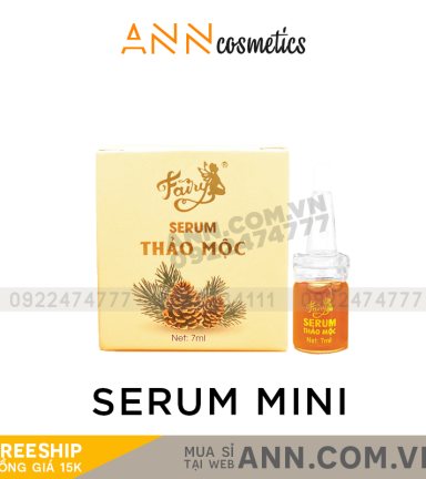 Serum Thảo Mộc Fairy Cosmetics Mini 7ml Dưỡng Trắng Căng Bóng Da - 8936115870332