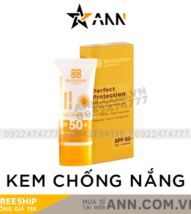 Kem Chống Nắng Cúc La Mã Hatagold Cosmetics - 8936214120024