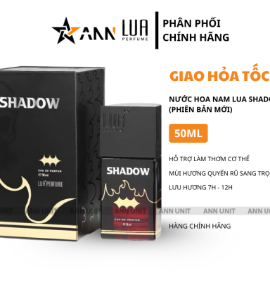 Nước Hoa Nam Shadow 50ml Lua Perfume Phiên Bản Mới - 8936095372420