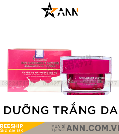 Kem Face Hàn Quốc Dưỡng Trắng Charme Jeju Blueberry & Saffron - 8809273480234