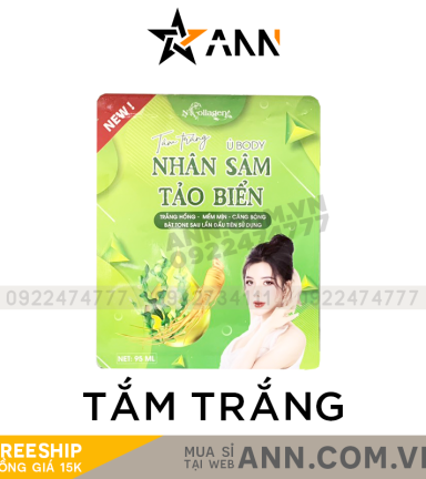 Ủ Trắng Body Nhân Sâm Tảo Biển N Collagen - 8936190390015