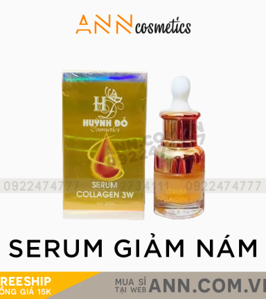 Serum Giảm Nám Collagen 3W Huỳnh Đỗ - 8938523197087
