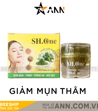 Kem Mụn Thâm Dưỡng Trắng Da SH One Chiết Xuất Rau Diếp Cá - FACESHONE01