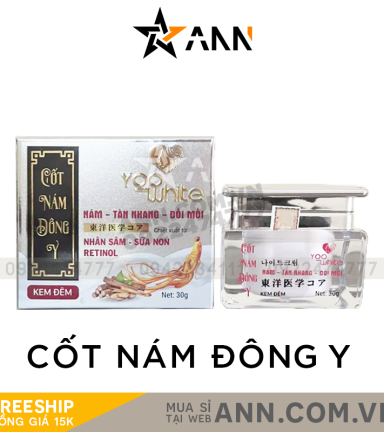 Kem Face Cốt Nám Đông Y Yoo White - COTNAMYW
