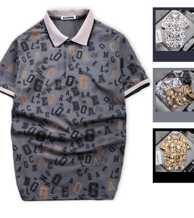 Áo Thun Nam Polo Cổ Bẻ In chữ - CS207