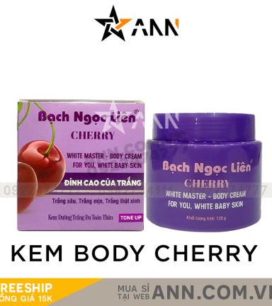 Kem Body Bạch Ngọc Liên Cherry 120gr - 8936079451271