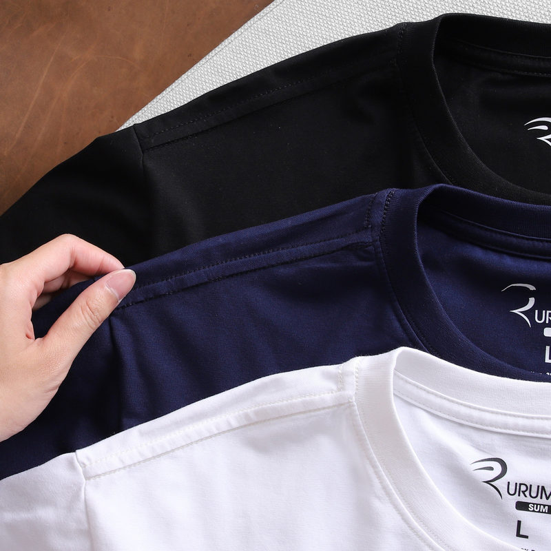 20467-z4540567593365-7d794234ba34d91b484ed3cf1911d80a-5.png Áo Thun Nam Cổ Tròn Rurumen Mexico Màu Đen Big Size - AB431