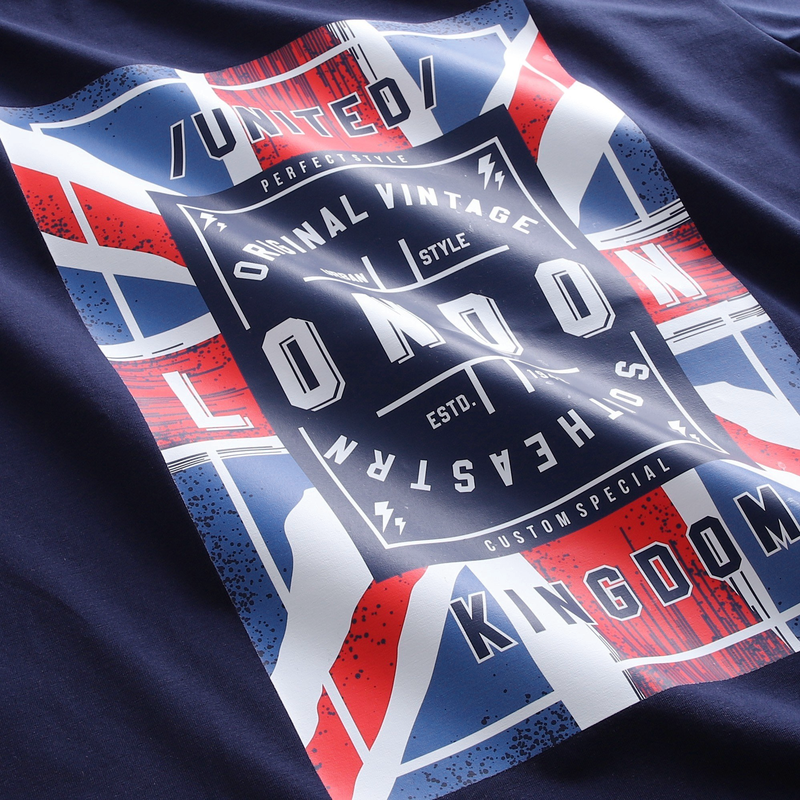 20468-z4540567620899-35661370efa8ffe0b7e2ac8f587495fb-5.png Áo Thun Nam Cổ Tròn Rurumen London Màu Xanh Đen Big Size - AB432