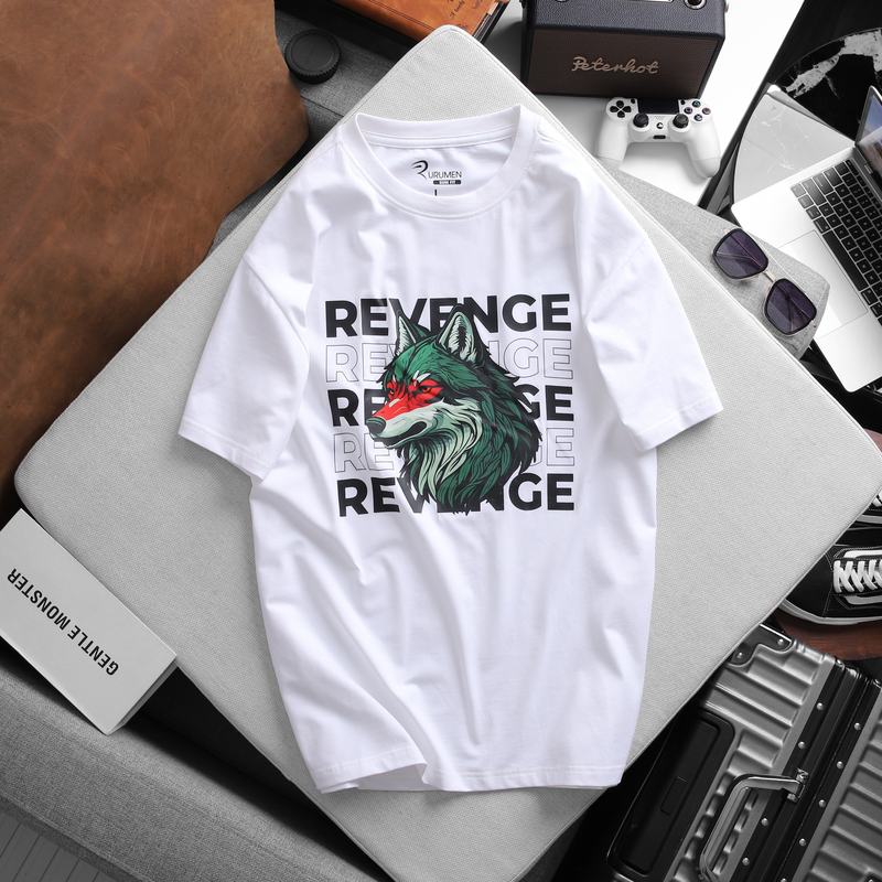 20469-z4540567661762-2140192a31c3954fea8876c6bf1c8c03-20.png Áo Thun Nam Cổ Tròn Rurumen Màu Trắng Hình Sói Big Size - AB433